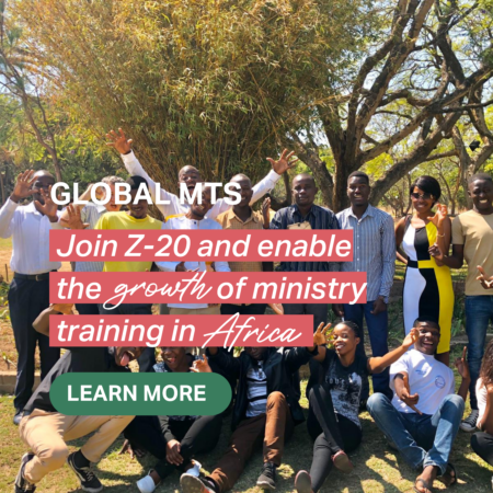 Enable the growth of ministry training in Africa